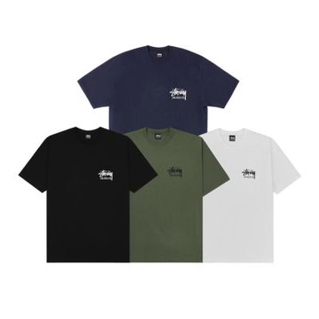 Stussy Stock Los Angeles Tee 白、黑、海軍藍、軍綠 短袖 3903998