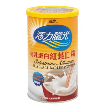 【嘉懋】活力陽光 初乳蛋白紅薏仁粉(500g/罐)