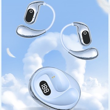 嚴選XG99掛耳式藍牙耳機AI智能翻譯無線藍牙耳機OWS運動降噪私模【Snowbelle優選】