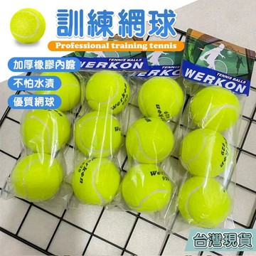 ⚡隔日到貨 網球 三個裝 高品質網球 網球訓練網球 平價網球 訓練球 練習球 耐橡膠網球 敏捷球 運動按摩球 教學球