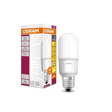 OSRAM 小晶靈 7W LED燈泡 5入組(迷你型  E27)
