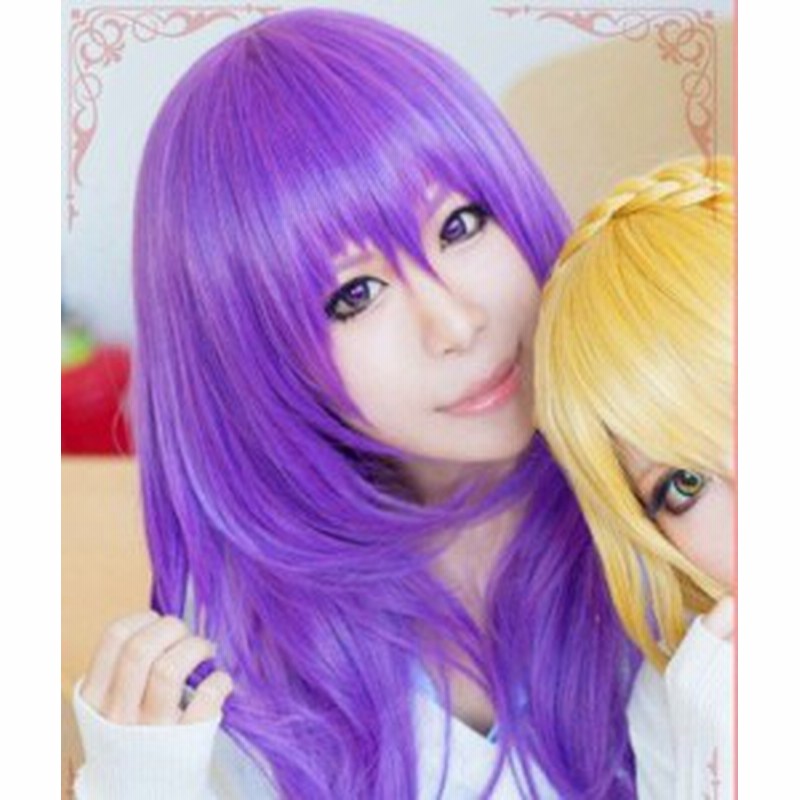 黒子のバスケ 陽泉高校 紫原敦 女バージョン風 コスプレウィッグ ウイッグネット W1051 通販 Lineポイント最大1 0 Get Lineショッピング