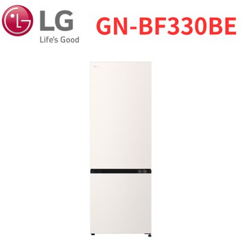 【LG 樂金】GN-BF330BE 332公升一級能效智慧變頻右開雙門冰箱 (含基本安裝)
