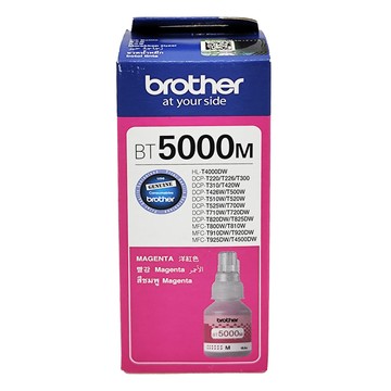 brother 兄弟牌 噴墨複合機墨水補充瓶 BT5000M  紅色  1瓶
