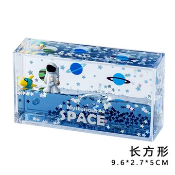 現貨-太空人宇航員流沙油漏裝飾擺件 創意宇宙桌面減壓療慾 生日禮物