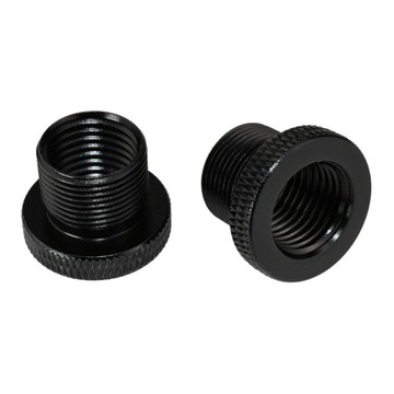 「攝影配件」專供改裝汽車5/8-24燃油濾清器適配器轉換接黑色機油過濾接頭