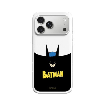 iPhone 17 Pro Max SolidX 白 - Batman 蝙蝠俠 - 復古版