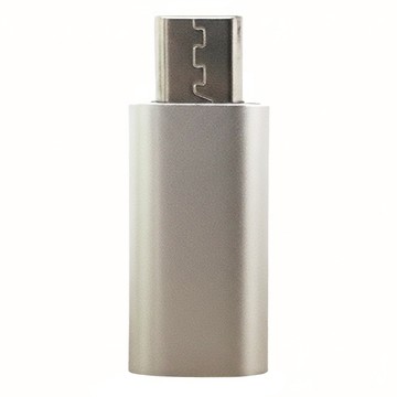 喵汪森林 Type-C-micro轉接頭  銀色  1個