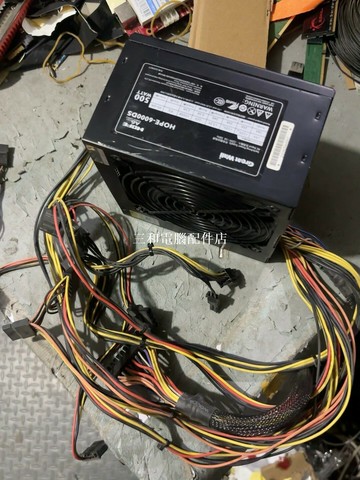 長城 HOPE-6000DS 500W 電源供應器 台式機 貨真價實 24+（4+4）CP 接口 經【三和電腦配件店】