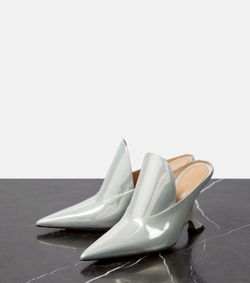 Bottega Veneta Rocket metallic leather mules