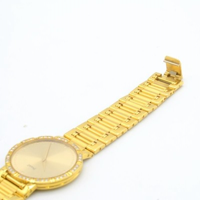 PIAGET ピアジェ ダンサー 84024 K 81 YG 金 ダイヤベゼル QZ