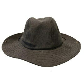 圓頂洗水防曬遮陽帽 鐵灰 / 漁夫帽 牛仔帽 / 1110001