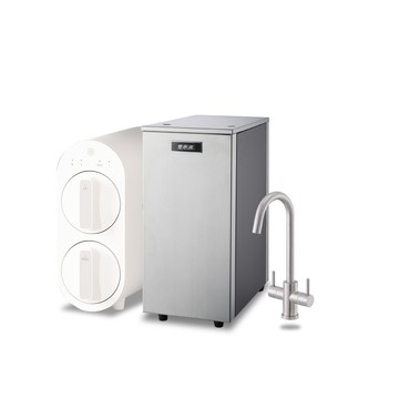 EVERPURE 雙溫櫥下型 HS188熱飲機+Waterdrop G2P600無桶直出RO純水機
