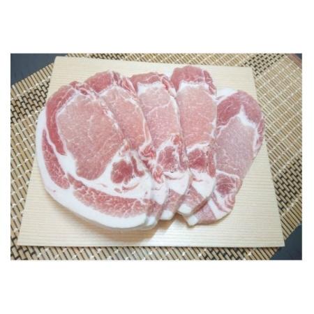 ふるさと納税 K1439 茨城県産豚肉ロース厚切り　1.5kg（5枚×3袋） 茨城県境町