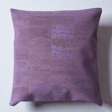 Talawa Cork 軟木皮革抱枕套 (Violet)