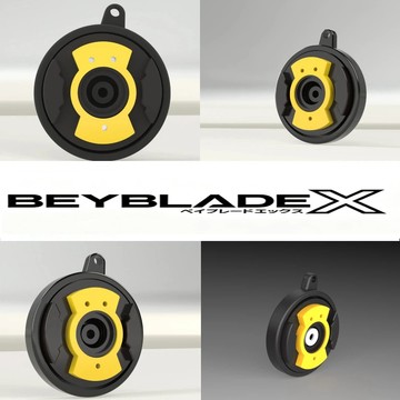 台灣發貨/免運 Beyblade X 戰鬥陀螺鑰匙圈 陀螺太空艙 軸承版 口袋級陀螺挂件