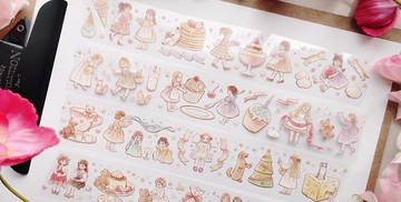 拇指姑娘2 PET 紙膠帶 台灣大年 10米卷