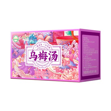 烏梅山楂荷葉茶 14克*10包獨立袋泡茶 藥食同源 零添加 解油膩促消化 辦公族餐後必備 冷熱沖泡皆宜