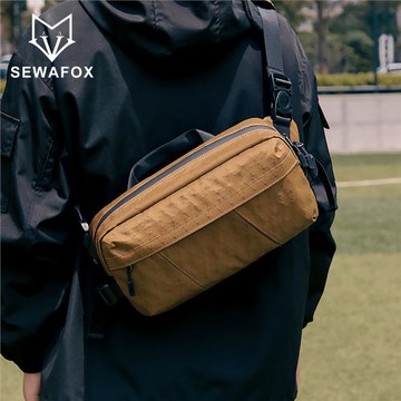 挎包男款外出輕便防水便攜通勤胸包小包男士騎行運動單肩斜挎包男