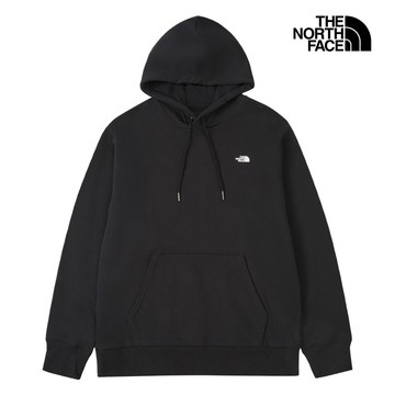 The North Face北面男女款黑色舒適透氣長袖帽T｜8F09JK3