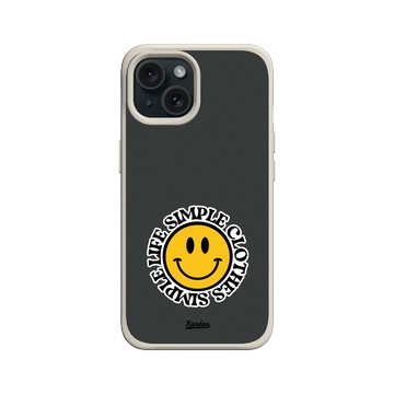iPhone 15 SolidX 貝殼灰 - KID - KANDAN 微笑生活