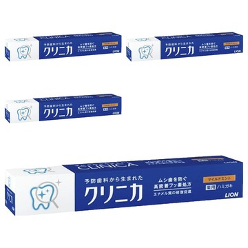 LION 獅王 固齒佳酵素牙膏  高密著氟素 強化琺瑯質  130g  4條