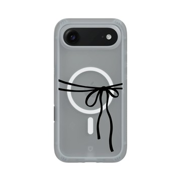 iPhone Air AirX 流變灰 - Pattern Play - 墨黑緞帶