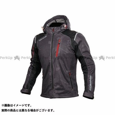 正規品／コミネ JK-135 プロテクトフルメッシュパーカ（ブラック） サイズ：2XL KOMINE バイク