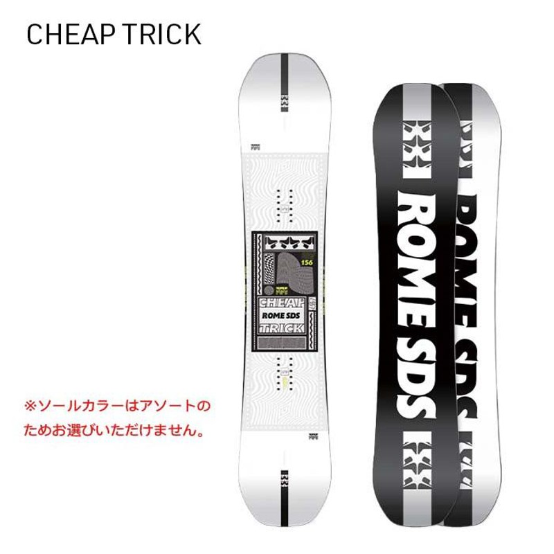 22-23 ROME CHEAP TRICK AT ローム 147cm 150cm 153cm スノーボード