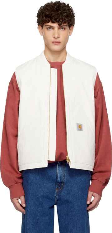 Carhartt Work In Progress 白色 Winter 马甲