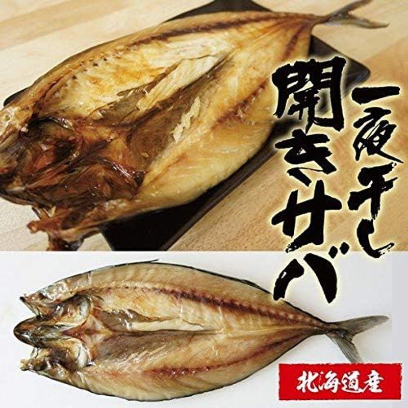 干物 サバ 一夜干し 約270g 北海道産 ジューシーな味わい