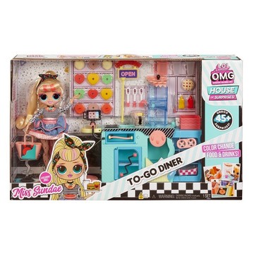 （不挑盒）MG11944 LOL OMG 美食餐車少女 正版 可愛 女孩 禮物
