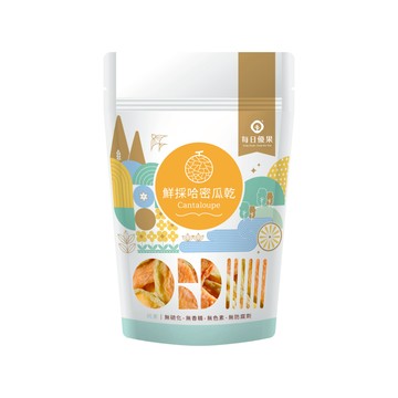 鮮採哈密瓜乾100G隨手包 每日優果
