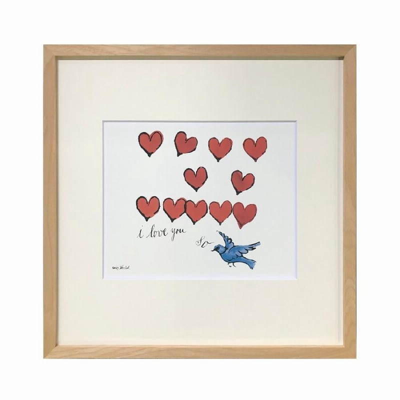 アートパネル アンディーウォーホル 42.5×42.5cm 絵画