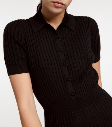 Gabriela Hearst Amor silk and cashmere midi dress