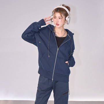 【MAJOR MADE】撞色口袋內刷毛連帽外套