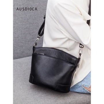 澳迪佳女款包包2025新款真皮貝殼包女手提小包時尚簡約單肩斜挎包