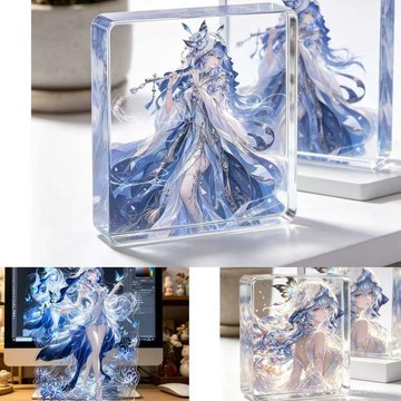 🌊免運🌊 鳴潮 Wuthering Waves 角色週邊 鳴潮守岸人係列自製精緻高顔值亞克力立牌亞克力磚可收藏紀念送禮