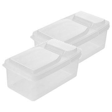 PP5食品級掀蓋保鮮盒 單開蓋  2組  保鮮盒 + 蓋子