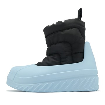 adidas 防水雨靴 AdiFom Superstar Winter Boot 女鞋 藍黑 套入式 靴子 愛迪達 IG2162