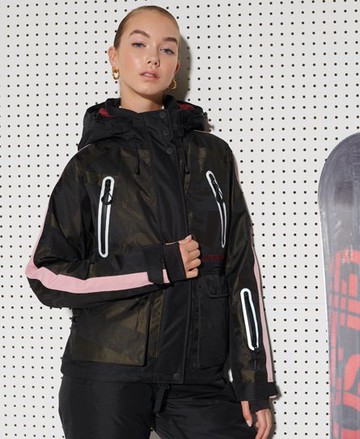 Superdry Women's Sport Freestyle Cargo Jacket Green Size: 2