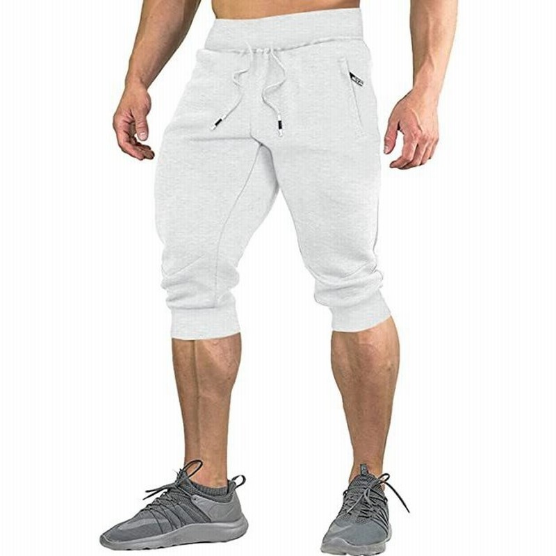 スポーツ ショーツパンツ 七分丈 メンズ アウトドア ハーフパンツ スウェット トレーニングウェア 吸汗 ランニングパンツ S 通販 Lineポイント最大0 5 Get Lineショッピング