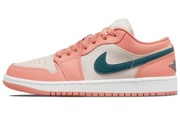 JORDAN 1 LOW LIGHT MADDER ROOT WOMENS