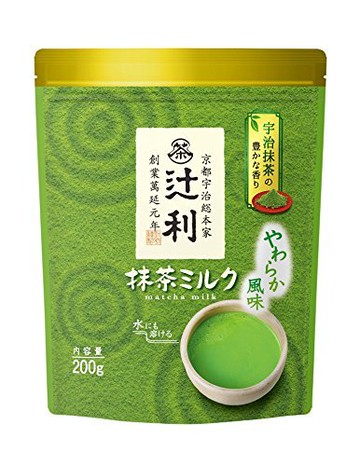 TsujiToshi green tea milk soft flavor 200g × 12 pieces