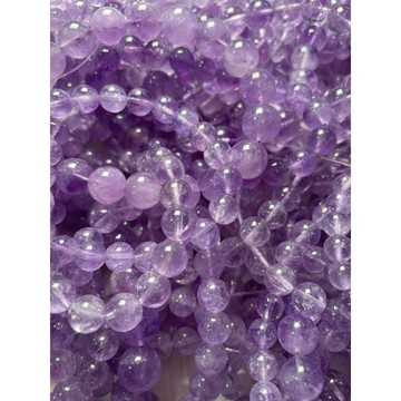 ［金百福］薰衣草紫水晶 紫晶 紫水晶 DIY 設計款 材料珠 手珠 手串 手鍊7-12.5mm