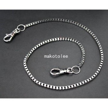 嘻哈男款褲鏈熱血高校朋克青年腰鏈搖滾夜店金屬潮男韓國細錢包鏈