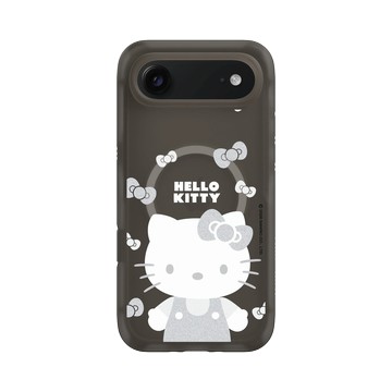 iPhone Air AirX 本質黑 - 三麗鷗-Hello Kitty - 簡約系列-灰白造型
