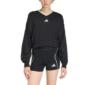 【Adidas 愛迪達】 W STA SEAS CRE   V領長袖T恤 女 - KC4980