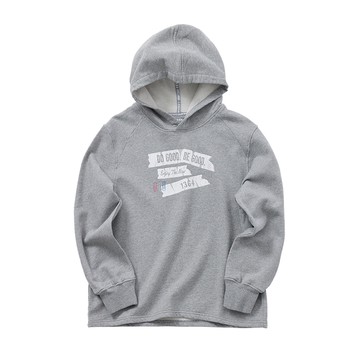 【ERSS】好好生活連帽長袖上衣 麻灰 -女【K60222】