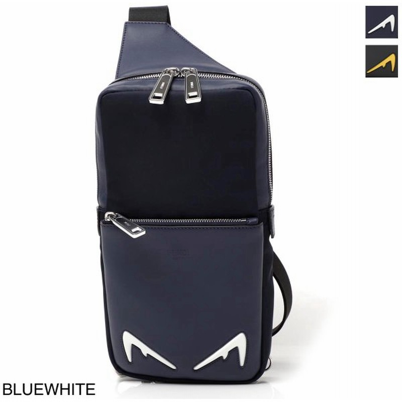 フェンディ FENDI ボディバッグ ONE SHOULDER NYLON BACKPACK ワン ...